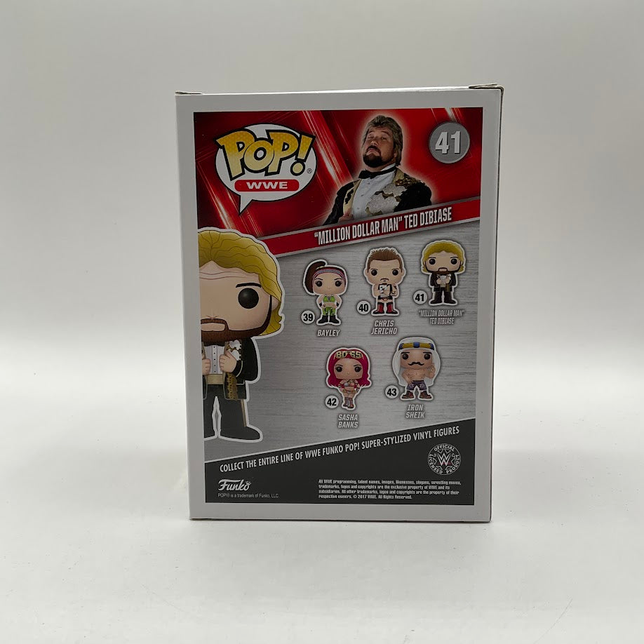 Million Dollar Man Ted Dibiase Funko Pop! WWE #41 Chase Limited Edition