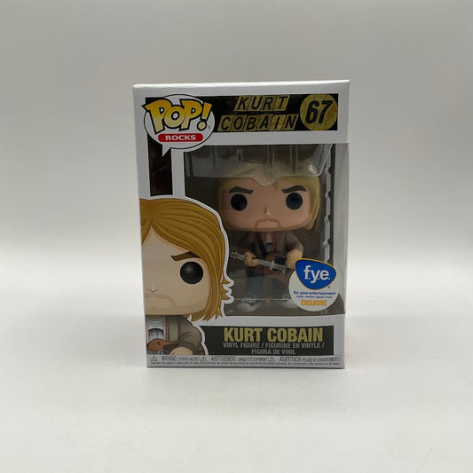 Kurt Cobain Funko Pop! Nirvana #67 FYE Exclusive