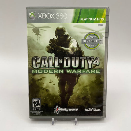 Call of Duty 4 Modern Warfare [Platinum Hits] Xbox 360 Used