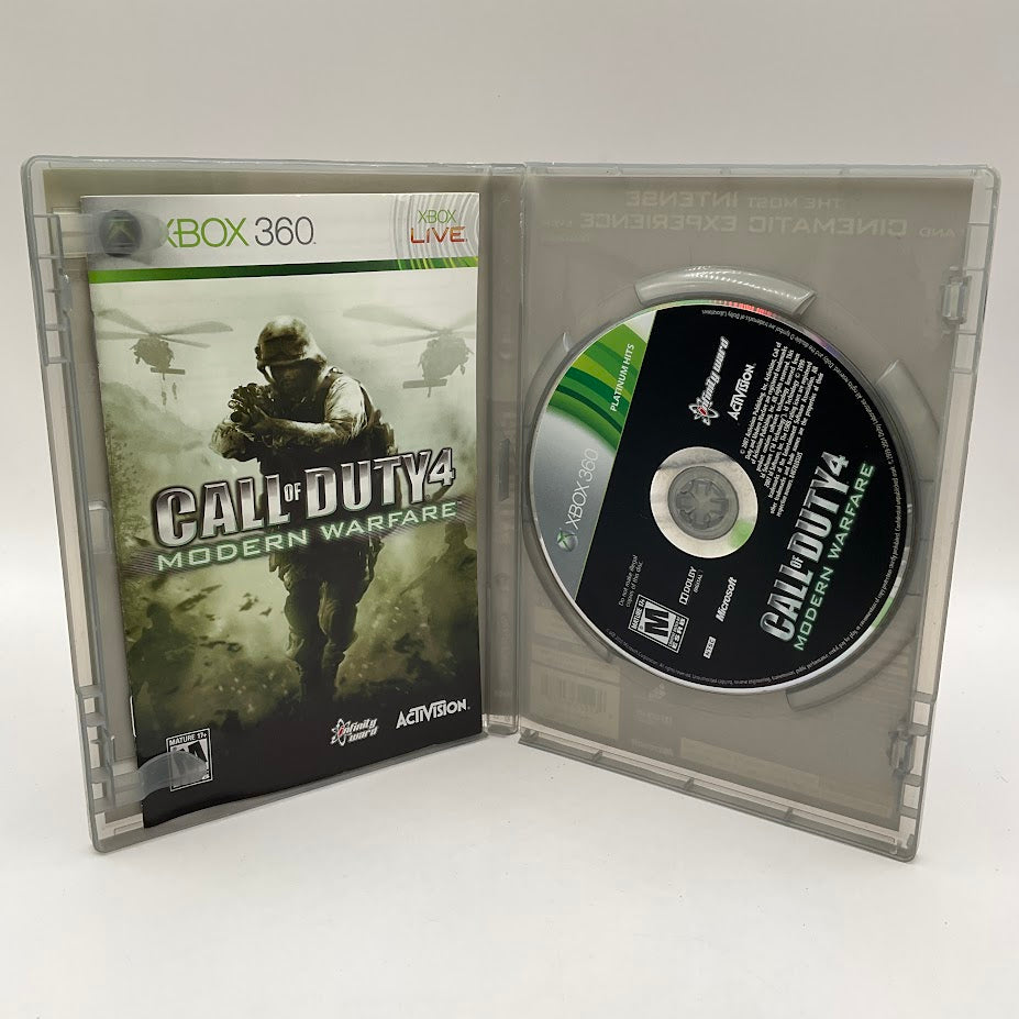 Call of Duty 4 Modern Warfare [Platinum Hits] Xbox 360 Used