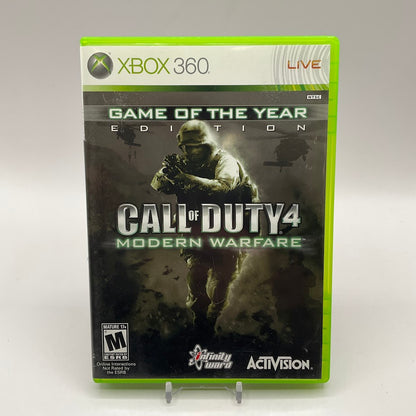 Call of Duty 4 Modern Warfare [Game of the Year] Xbox 360 Used