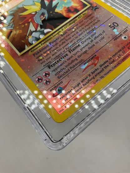 Entei Pokemon Spell of the Unown Reverse Holo #34 CGC 9