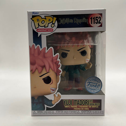 Yuji Itadori with Sukuna Mouth #1152 Funko Special Edition
