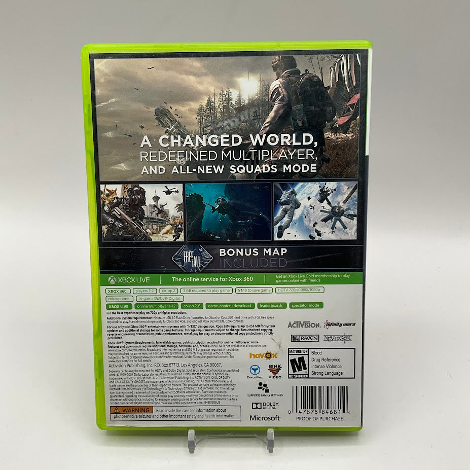 Call of Duty Ghosts Xbox 360 Used