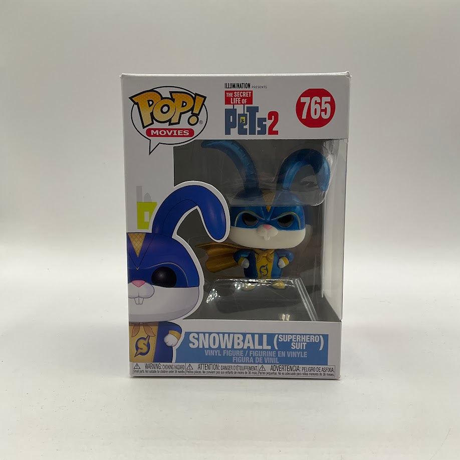 Snowball (Superhero Suit) Funko Pop! The Secret Life of Pets 2 #765