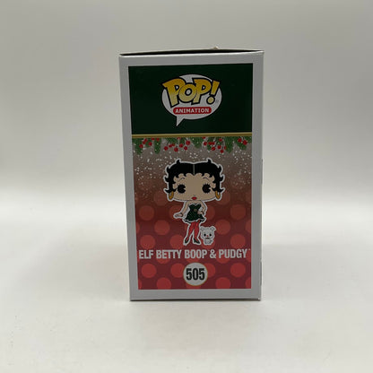 Elf Betty Boop & Pudgy Funko Pop! Betty Boop #505 Funko Limited Edition