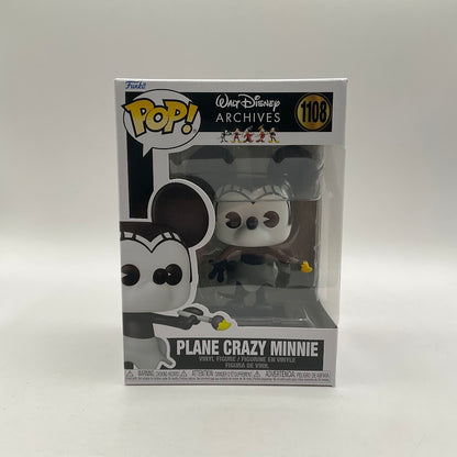 Plane Crazy Minnie Funko Pop! Walt Disney Archives #1108