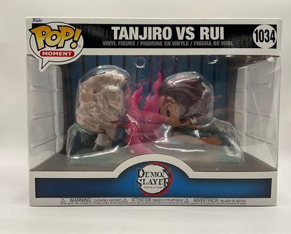 Tanjiro vs Rui Funko Pop! Demon Slayer #1034