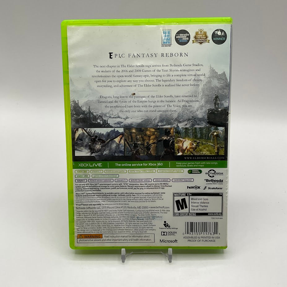 Elder Scrolls V: Skyrim [Platinum Hits] Xbox 360 Used #2