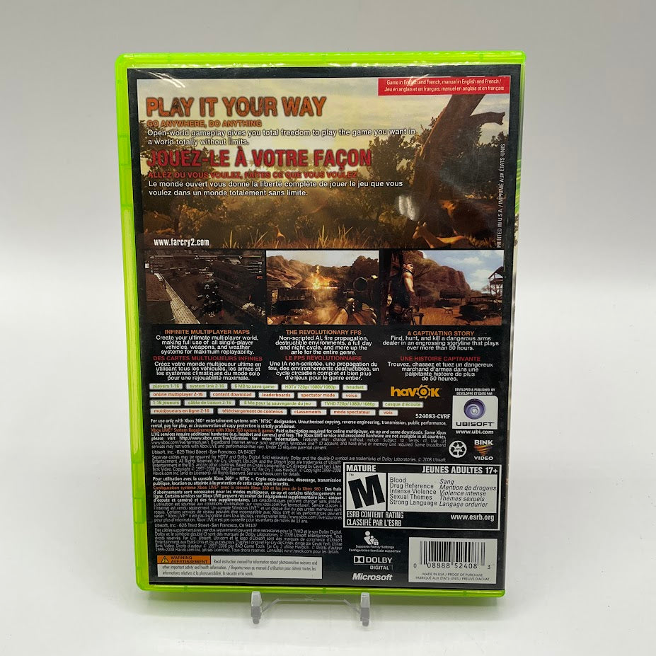 Far Cry 2 Xbox 360 Used