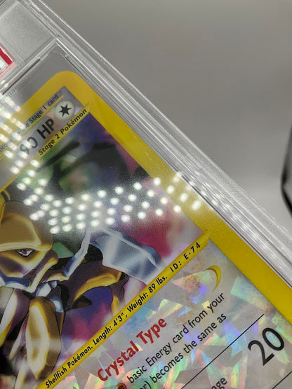 Kabutops Pokemon Skyridge Oversized Box Topper #12 PSA 7