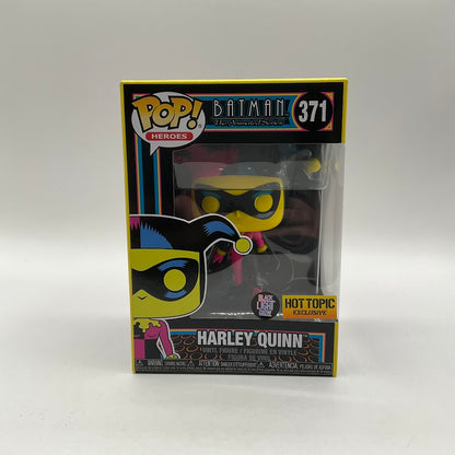 Harley Quinn Funko Pop! Batman The Animated Series #371 Black Light Hot Topic