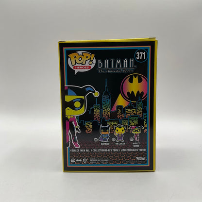 Harley Quinn Funko Pop! Batman The Animated Series #371 Black Light Hot Topic