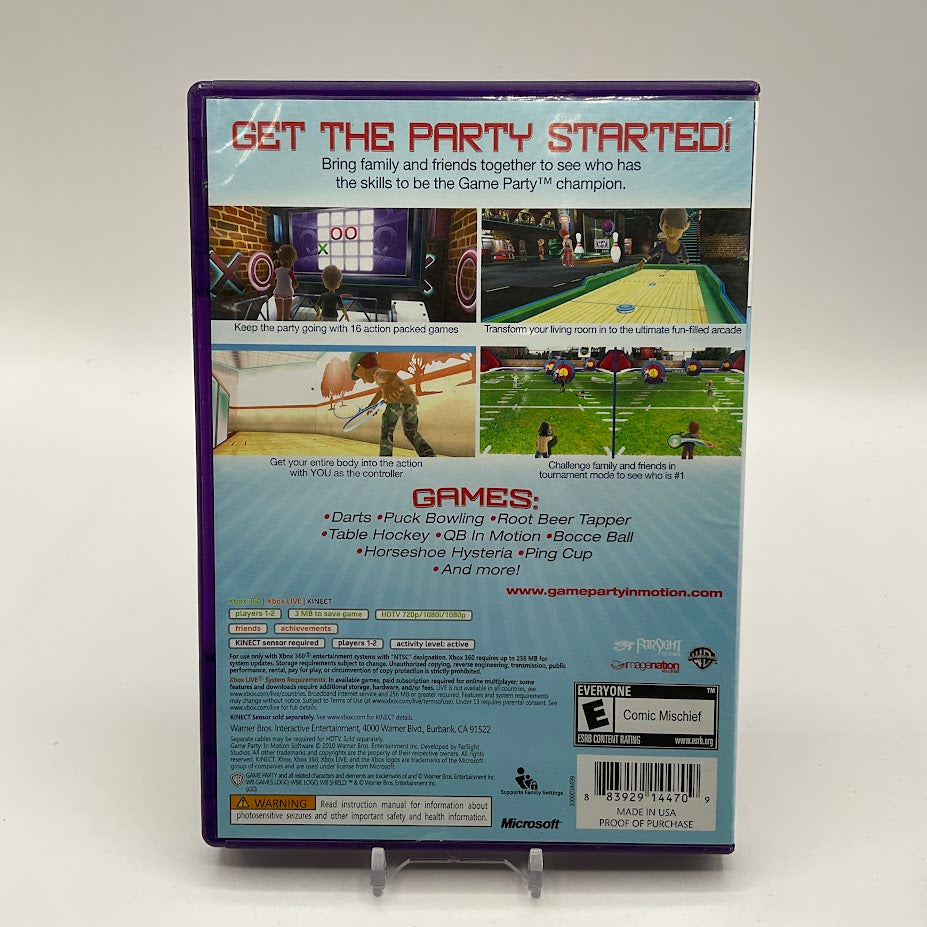 Game Party: In Motion Xbox 360 Used