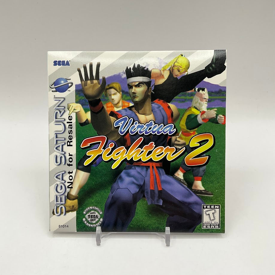 3 Free Game Pack [Virtua Cop, Virtua Fighter 2, Daytona USA] Sega Saturn Used