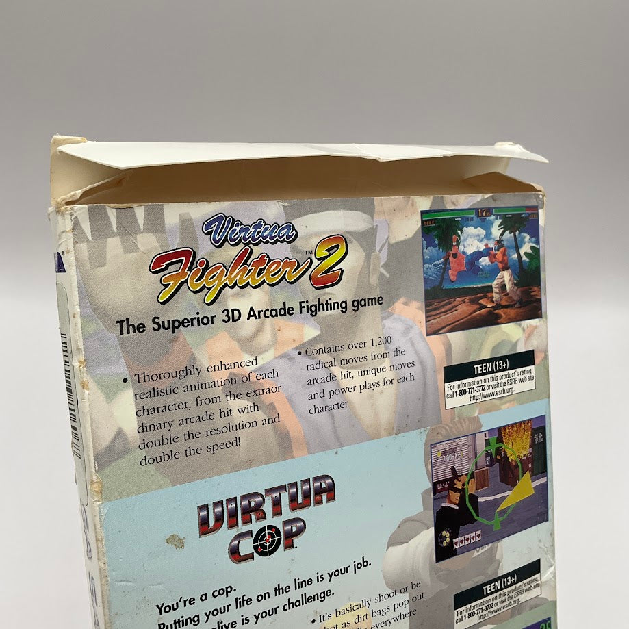 3 Free Game Pack [Virtua Cop, Virtua Fighter 2, Daytona USA] Sega Saturn Used