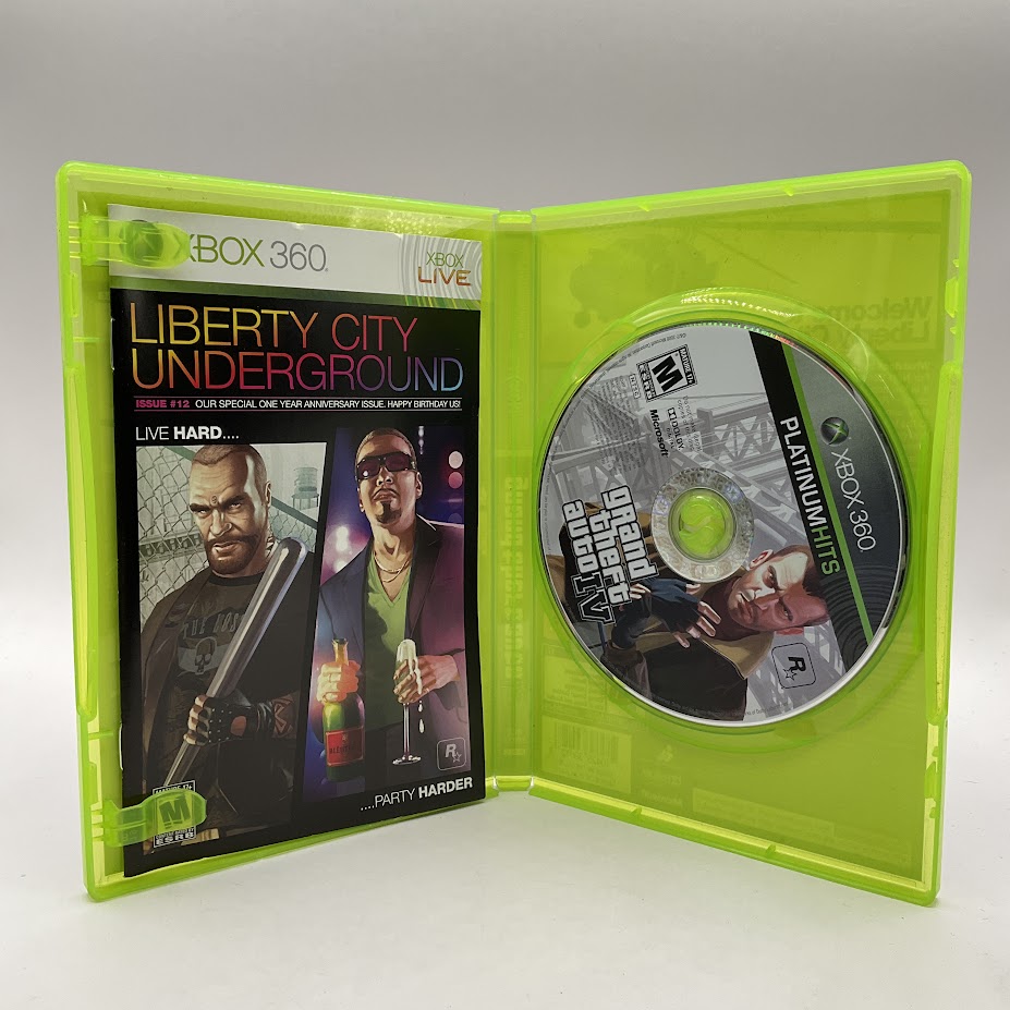 Grand Theft Auto IV [Platinum Hits] Xbox 360 Used
