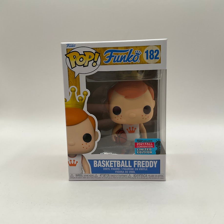 Basketball Freddy Funko Pop! #182 2021 Fall Convention