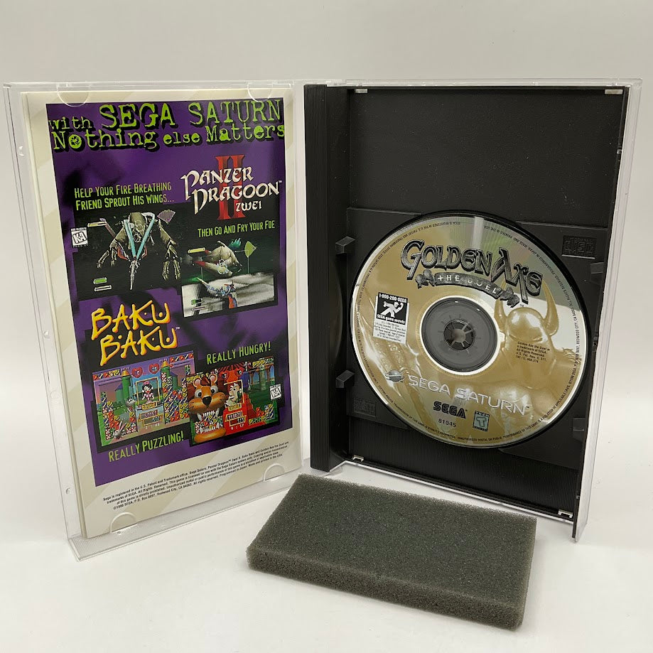 Golden Axe The Duel Sega Saturn Used、Collector Store LLC - VG、kayou