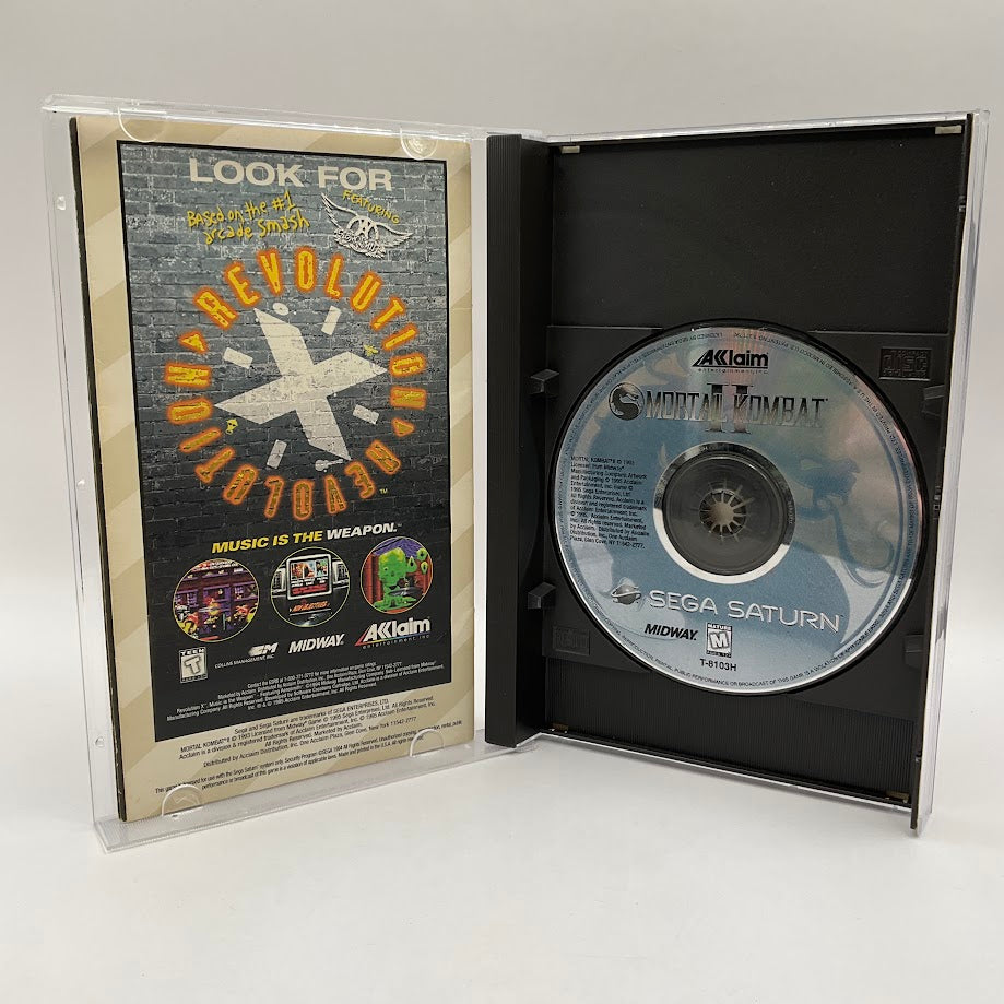 Mortal Kombat II Sega Saturn Used