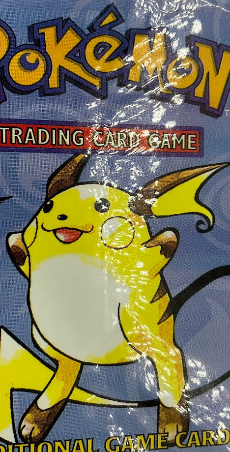Pokemon Base Set 2 Unlimited Booster Pack Raichu
