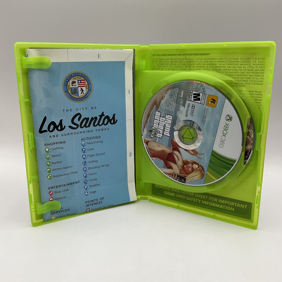 Grand Theft Auto V Xbox 360 Used #6