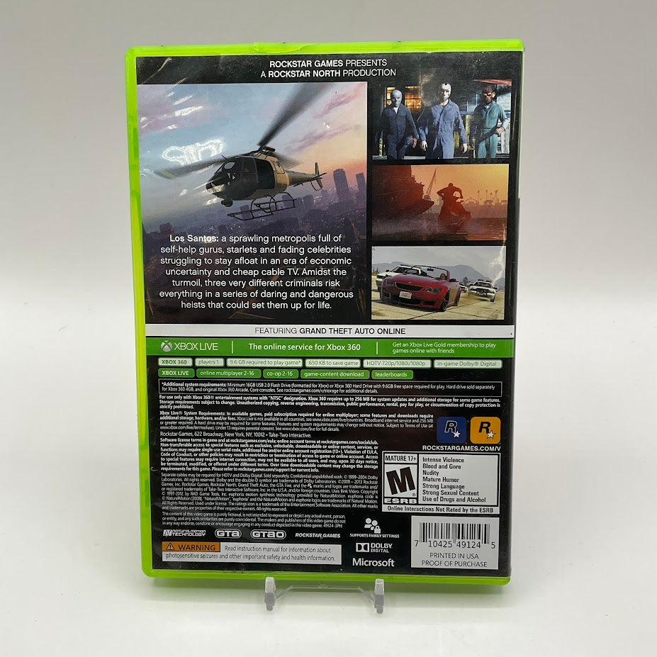 Grand Theft Auto V Xbox 360 Used #7
