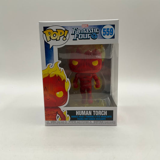 Human Torch Funko Pop! Fantastic Four #559