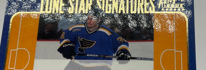 Pavol Demitra 2000-01 Topps Stadium Club Lone Star Signatures Auto #LS8
