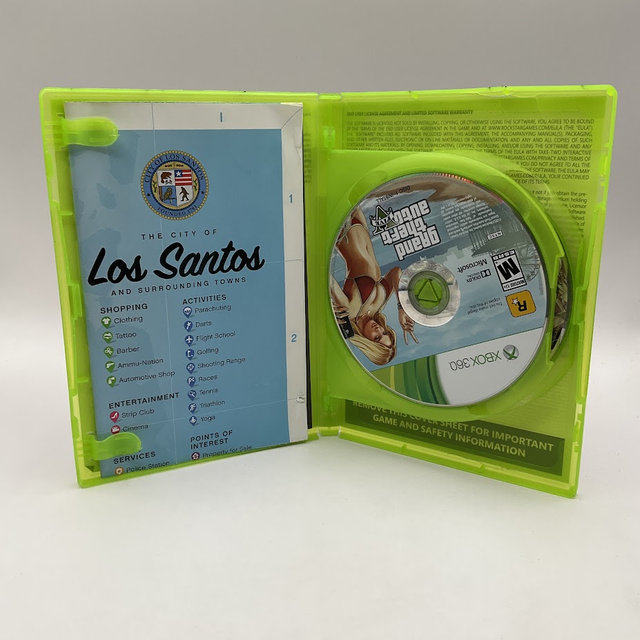 Grand Theft Auto V Xbox 360 Used #7