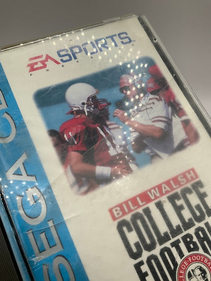 Bill Walsh College Football Sega CD Used