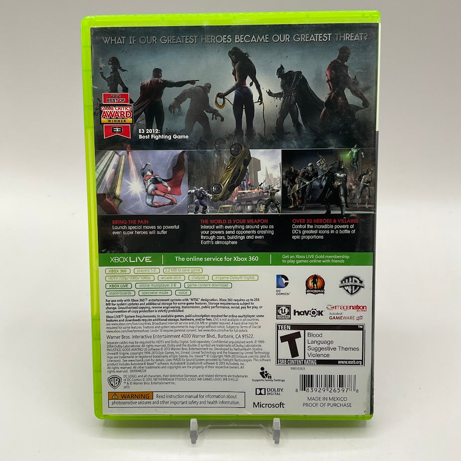 Injustice: Gods Among Us Xbox 360 Used #1