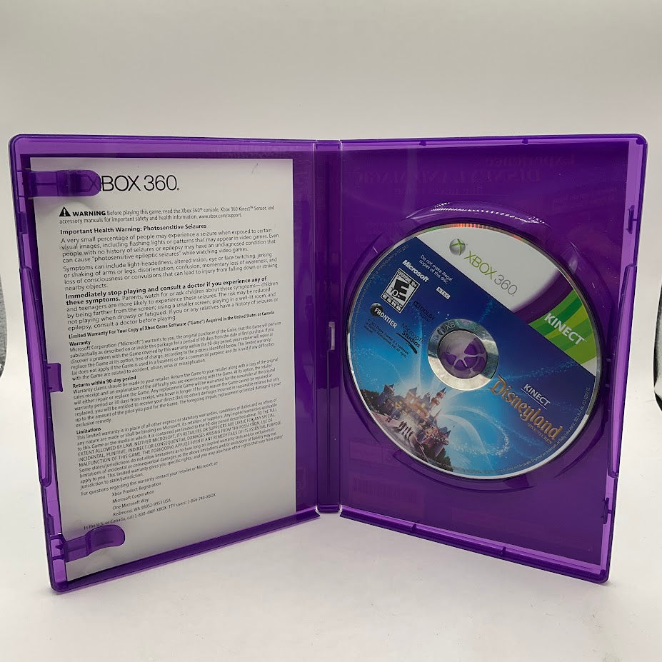 Kinect Disneyland Adventures Xbox 360 Used