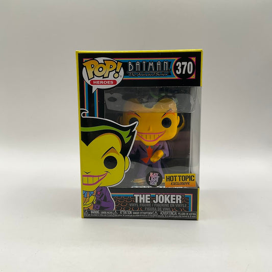 The Joker Funko Pop! Batman The Animated Series #370 Black Light Hot Topic