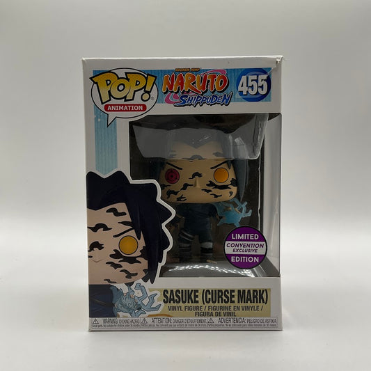 Sasuke (Curse Mark) Funko Pop! Naruto Shippuden #455 Convention Exclusive