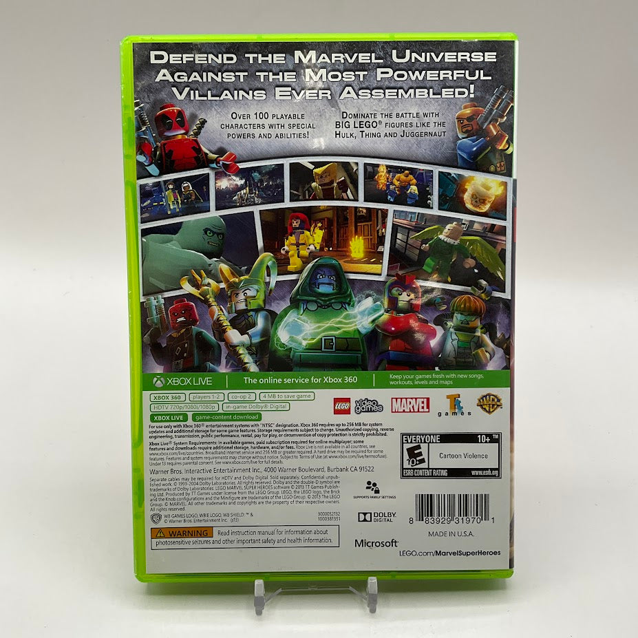 LEGO Marvel Super Heroes Xbox 360 Used #2