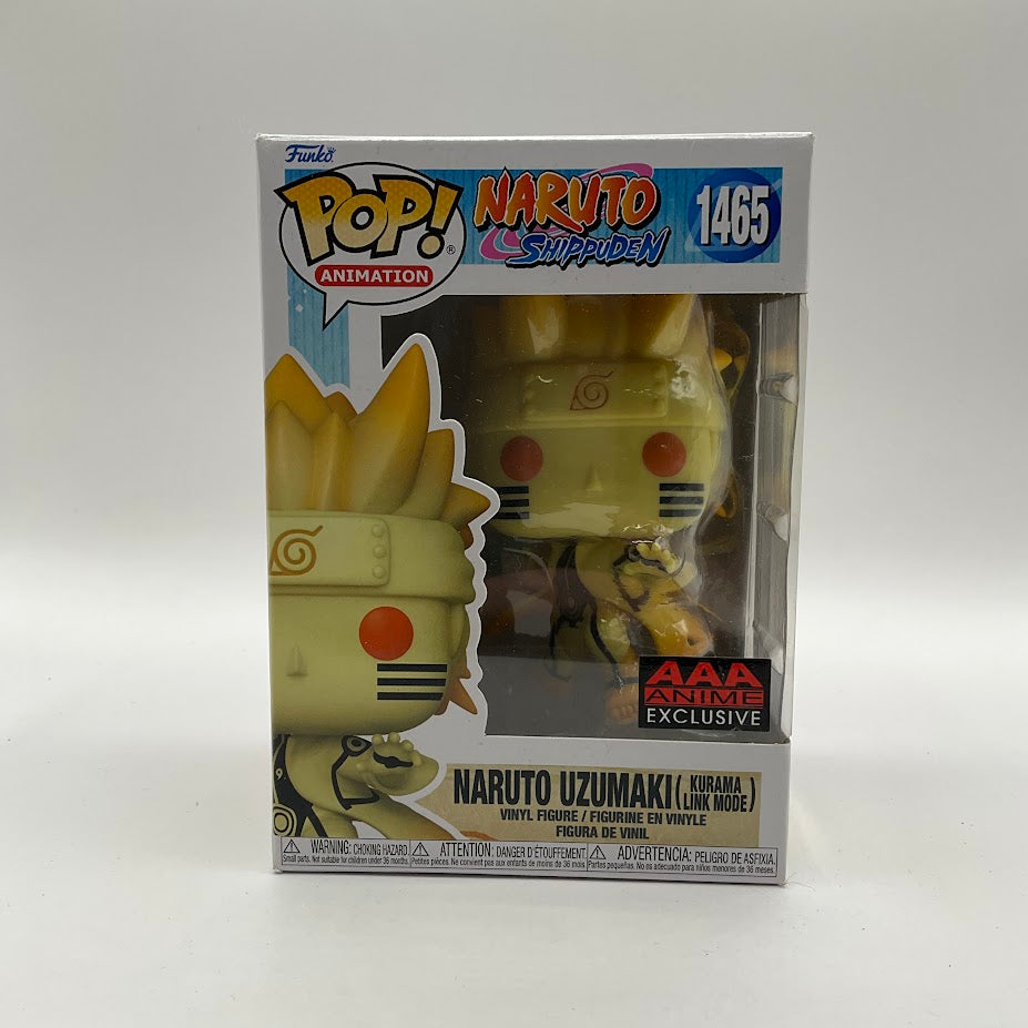 Naruto Uzumaki (Kurama Link Mode) Funko Pop! Naruto Shippuden #1465 AAA Anime