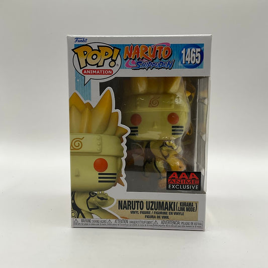 Naruto Uzumaki (Kurama Link Mode) Funko Pop! Naruto Shippuden #1465 AAA Anime