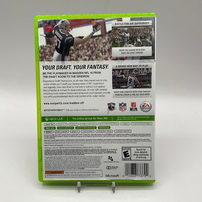 Madden NFL 16 Xbox 360 Used