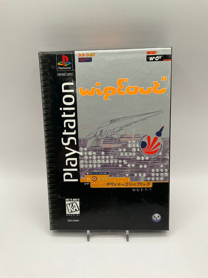 Wipeout [Long Box Slip Cover] Playstation Used