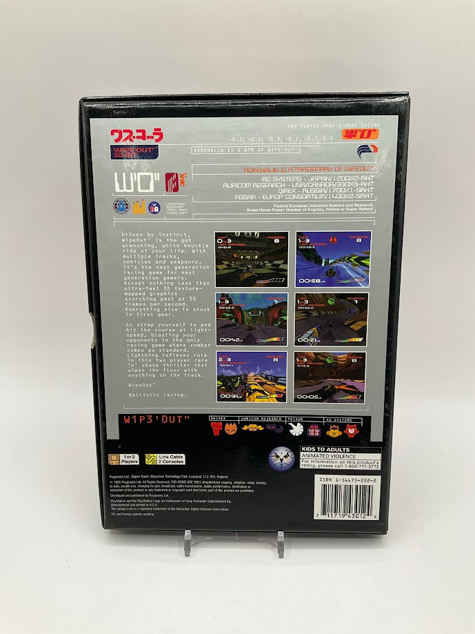Wipeout [Long Box Slip Cover] Playstation Used