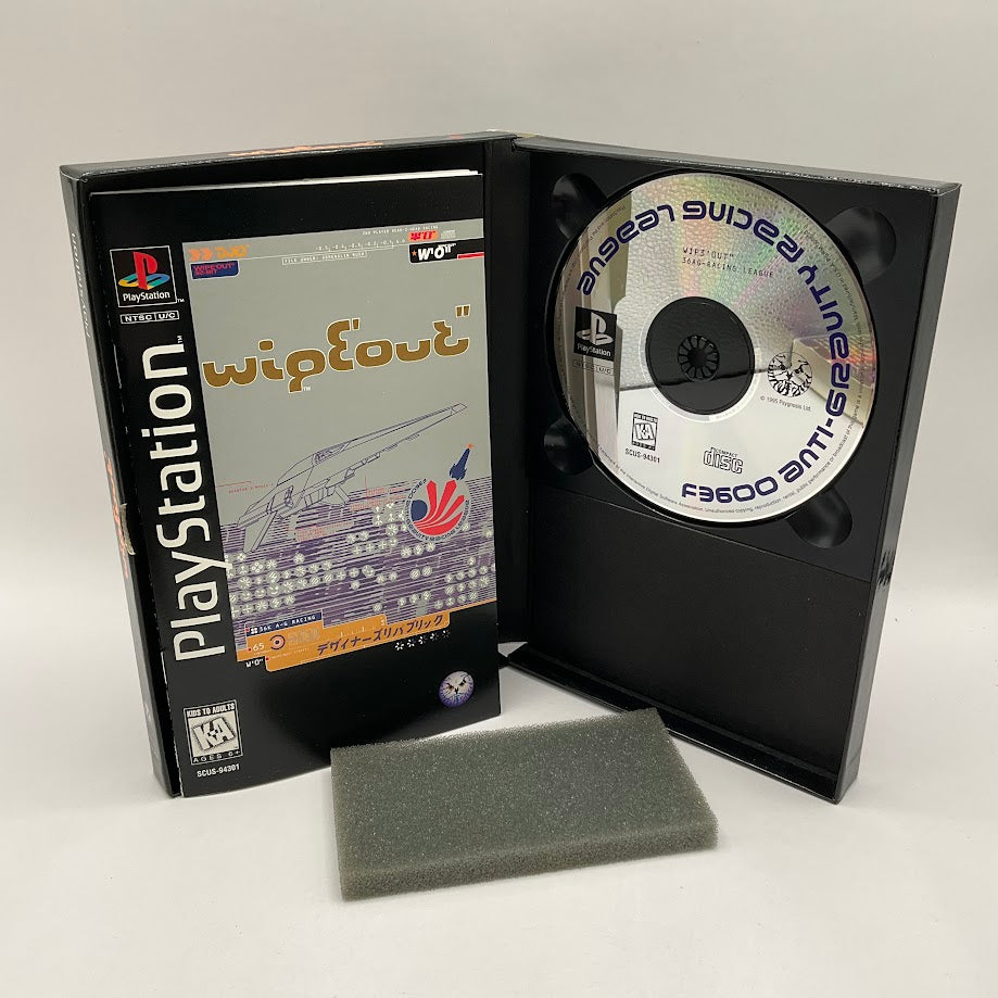 Wipeout [Long Box Slip Cover] Playstation Used