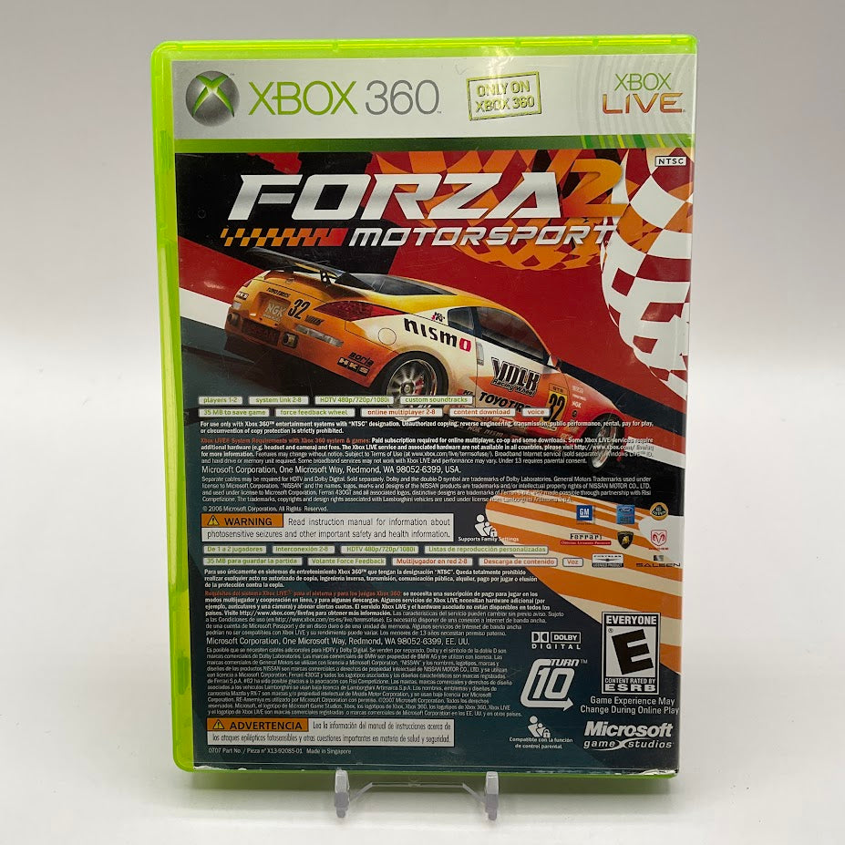 Marvel Ultimate Alliance & Forza 2 Xbox 360 Used