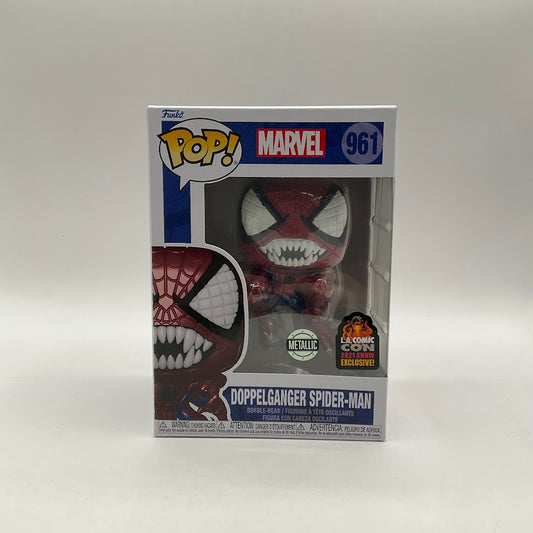 Doppelganger Spider-Man Funko Pop! Marvel #961 Metallic 2021 LA Comic Con