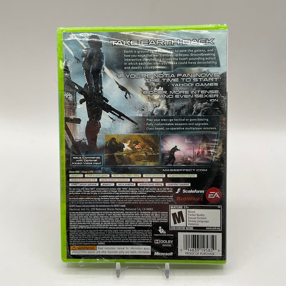 Mass Effect 3 Xbox 360 Sealed