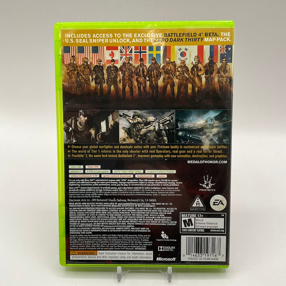 Medal of Honor Warfighter [Limited Edition] Xbox 360 Used