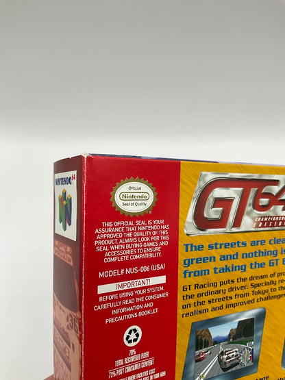 GT 64 Nintendo 64 CIB *No Cart Tray*