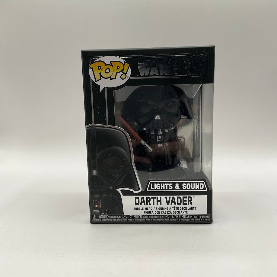 Darth Vader Funko Pop! Star Wars Lights & Sound #343