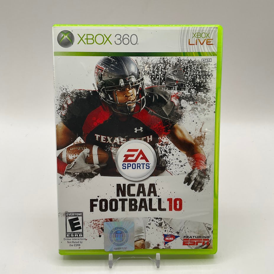 NCAA Football 10 Xbox 360 Used
