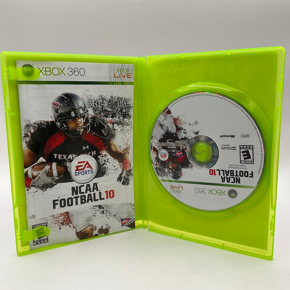 NCAA Football 10 Xbox 360 Used